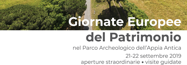 Parco Archeologico dell'Appia Antica Giornate del Patrimonio 2019