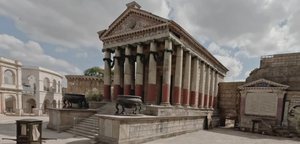 Cinecittà visite guidate ai set di Roma antica luglio agosto settembre 2024